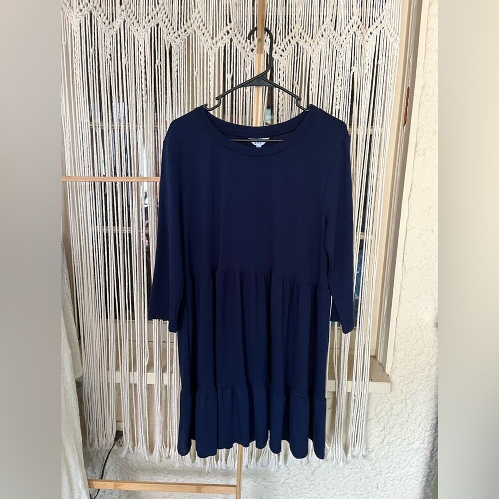 Crown & Ivy Midnight Blue Dress (B)